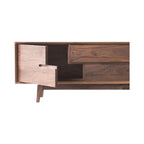 Maren Walnut Wood TV Unit & Sideboard front view